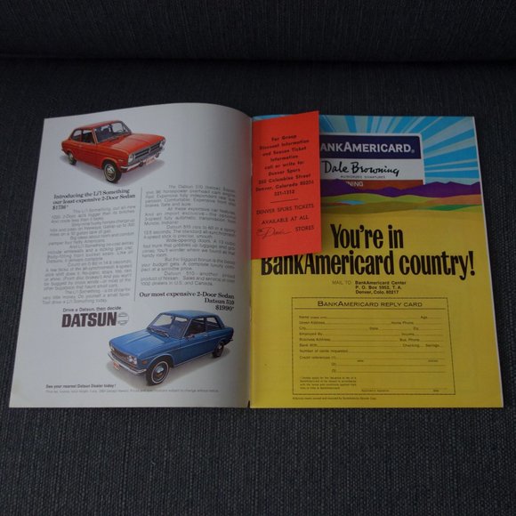 Vintage WHL Official Magazine Denver Spurs 1970-1971 - Picture 14 of 16